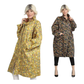 AKH oversized viscose/katoen zomerjas/blazer met ritssluiting / apart /stretch/in meerdere kleuren