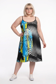 Ophilia viscose A-lijn tuniek/jurk  stretch