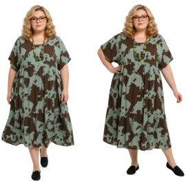 ITALIA MODA viscose A-lijn jurk