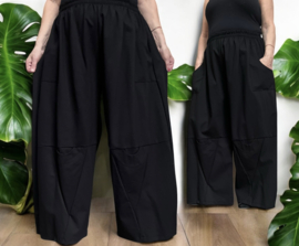 Moonshine punta viscose ballonbroek apart stretch zwart