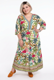 ORIENTIQUE Australian katoen A-lijn jurk