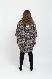 wendy trendy oversized katoen/linnen ballon jurk/tuniek