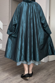 Gaga oversized A-lijn Taft blazer/jas/vest met zakken apart