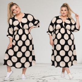 Sissi oversized viscose jurk