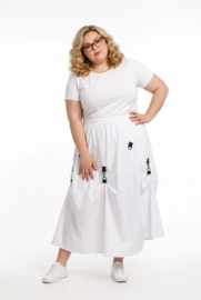 Vincenzo Allocca  oversized katoen rok