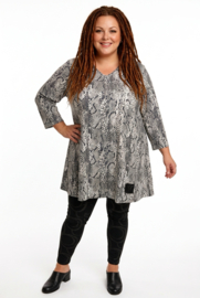 Vincenzo Allocca oversized  A-lijn tuniek/ apart stretch