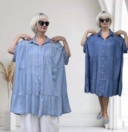 Sissy tencel jeans A-lijn tuniek/jurk/in meerdere kleuren
