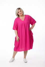 ITALIA MODA viscose A-lijn jurk