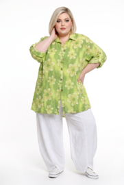 ITALIA oversized viscose zomer blouse/top/in meerdere kleuren
