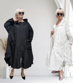 ALYANS oversized waterbestendig A-lijn zomerjas/tussenjas/mantel /in meerdere kleuren