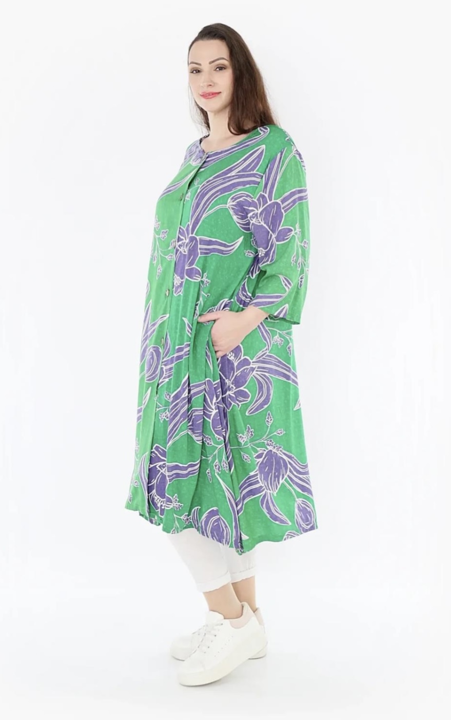 AKH viscose oversized A-lijn blouse/tuniek