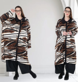 AKH oversized viscose mix blazer/hemd/stretch