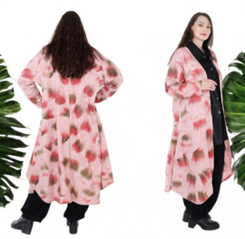 AKH oversized acryl vest/blazer/jas stretch