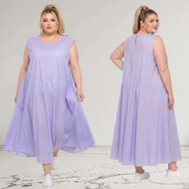 ITALIA oversized luchtige katoen A-lijn zomer jurk