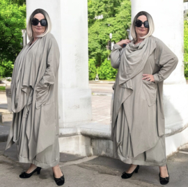 ITALIA  oversized katoen jersey tricot vest/blazer  stretch/in meerdere kleuren