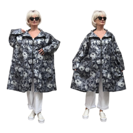 AKH A-lijn viscose mix zomerjas/apart