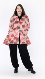 AKH oversized acryl  A-lijn blazer/jas stretch