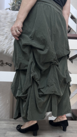 Moonshine fijn corduroy katoen oversized rok /in meerdere kleuren