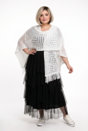 ITALIA oversized super zacht  gebreide tuniek/vest/poncho/ in meerdere kleuren