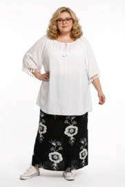 ITALIA oversized viscose zomer blouse/top/in meerdere kleuren