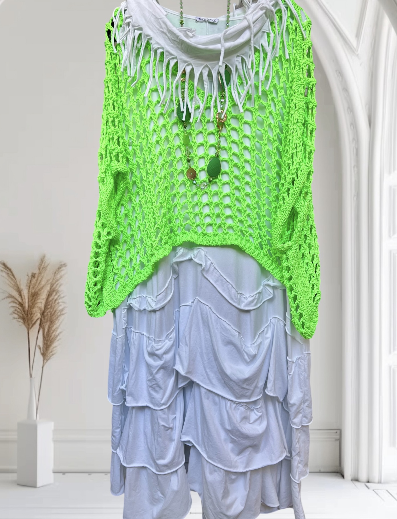 ITALIA katoen oversized zacht  gebreide top /in meerdere kleuren