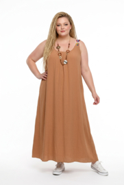 Sissi viscose wijde zomer jurk  stretch / meerdere kleuren