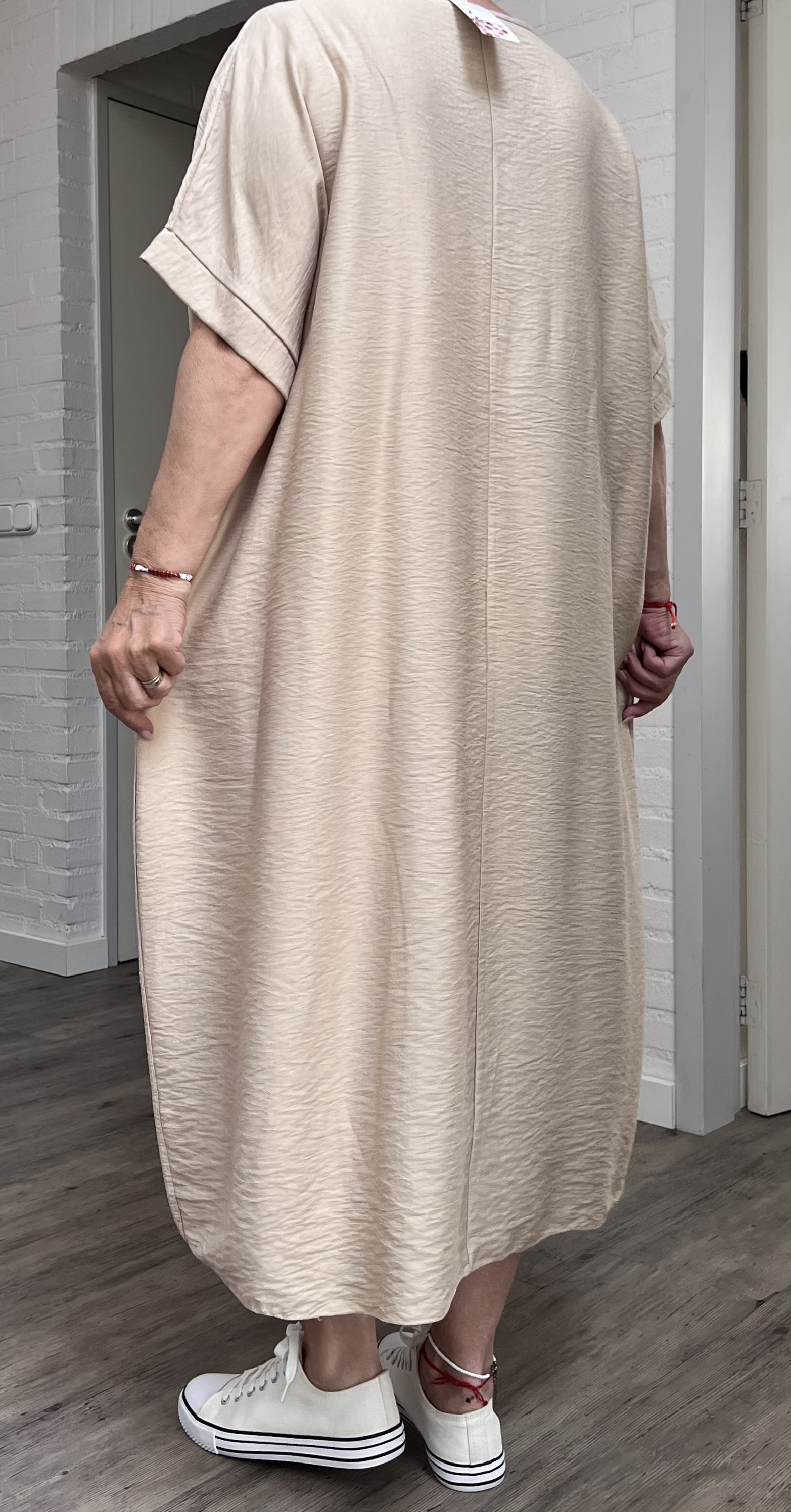 ITALIA oversized viscose zomer jurk/in meerdere kleuren