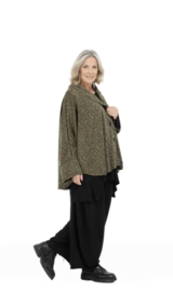 AKH oversized viscose korte blazer apart stretch