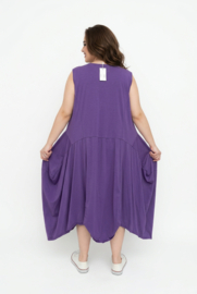 Moonshine katoen A-lijn jurk stretch / meerdere kleuren