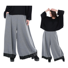 AKH oversized viscose mix broek stretch