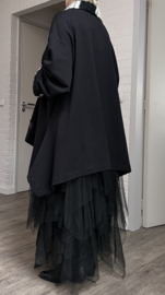 Vincenzo Allocca oversized blazer/jas  apart/zwart/wit /stratch