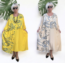 ITALIA MODA viscose  A-lijn jurk /in meerdere kleuren