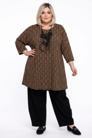 Naveed oversized viscose mix A-lijn tuniek stretch