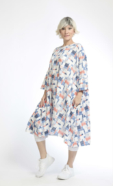 AKH oversized viscose/linnen  A-lijn tuniek apart