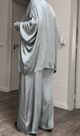 ITALIA chique viscose/satijn setje top + broek apart /in meerdere kleuren
