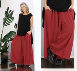 AKH oversized viscose broek stretch