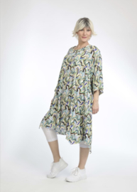 AKH oversized viscose A-lijn tuniek apart  