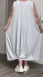 Moonshine katoen tricot A-lijn jurk stretch apart