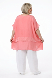 ITALIA MODA  viscose tuniek/poncho/ meerdere kleuren