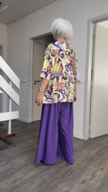 Ophilia viscose A-lijn tuniek  stretch