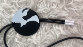Paris Fashion design jewellery rubber collier