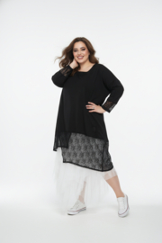 Vincenzo Allocca oversized katoen A-lijn tuniek met KANT /aparte/stretch