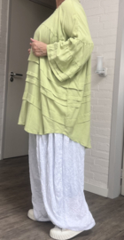 KEKOO design oversized viscose ballon tuniek