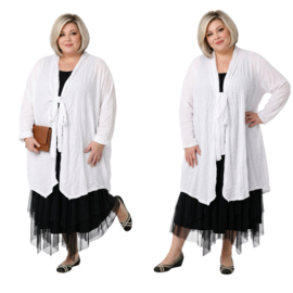 Moonshine oversized jersey  katoen vest  stretch/in meerdere kleuren