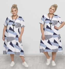 KEKOO design viscose jurk/ stretch