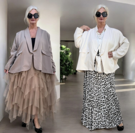 Sissy Italia oversized blazer/jas apart /gevoerd/in meerdere kleuren
