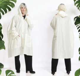 AKH oversized viscose taft zomeras/ apart