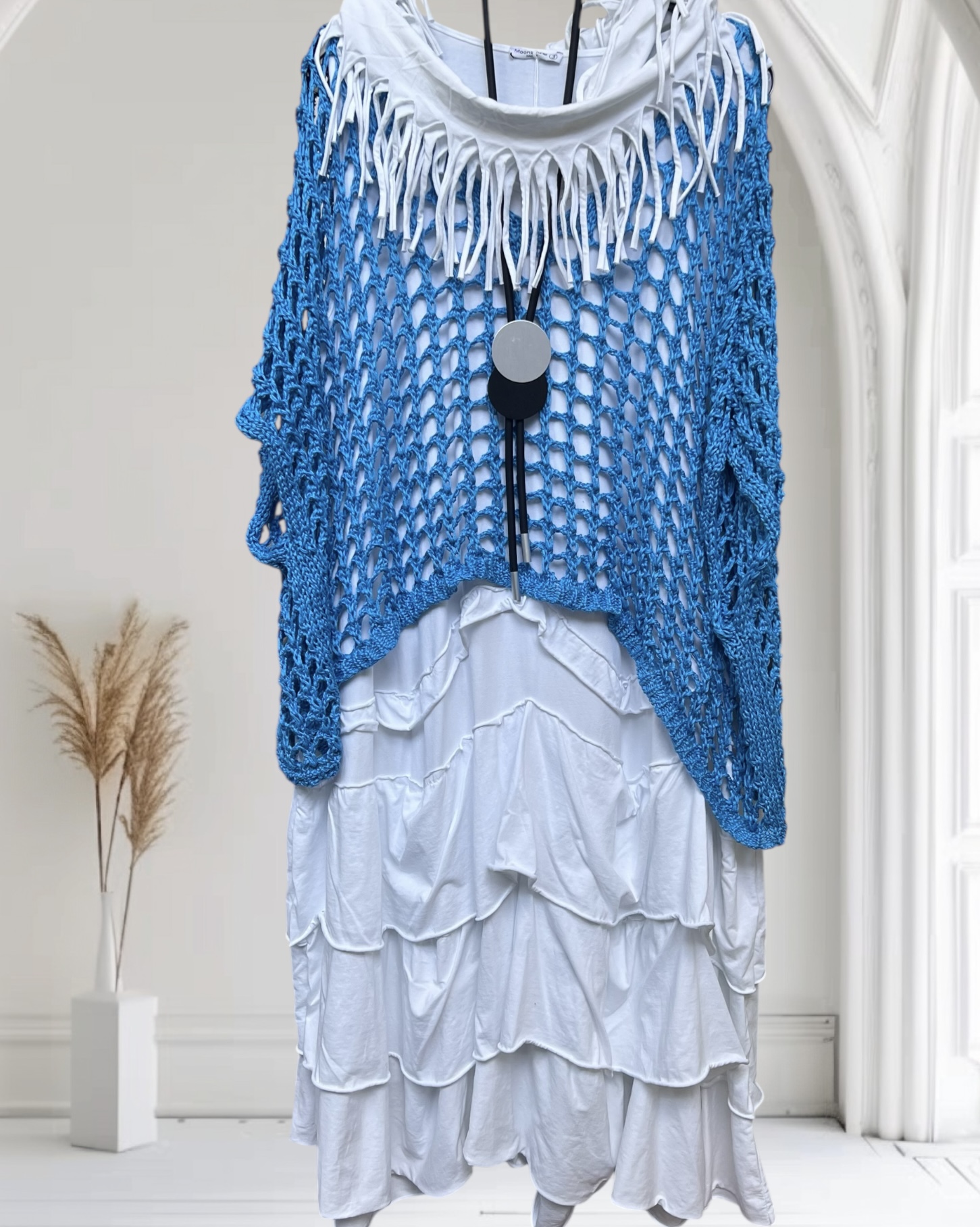 ITALIA katoen oversized zacht  gebreide top /in meerdere kleuren