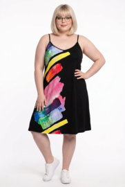Ophilia viscose A-lijn jurk/tuniek  stretch