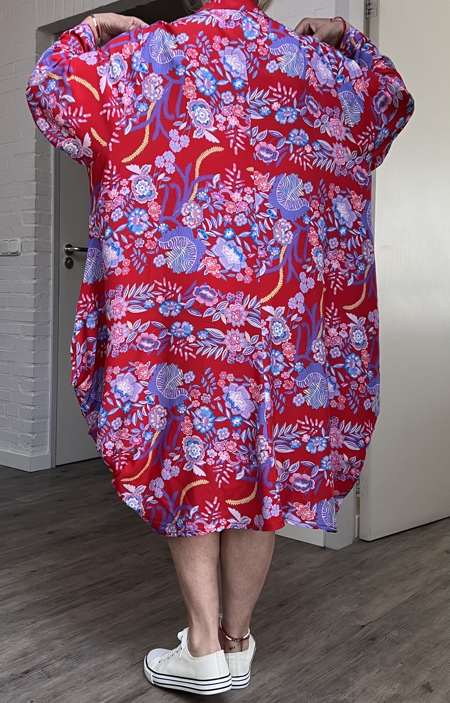 Vincenzo Allocca oversized viscose jurk/tuniek